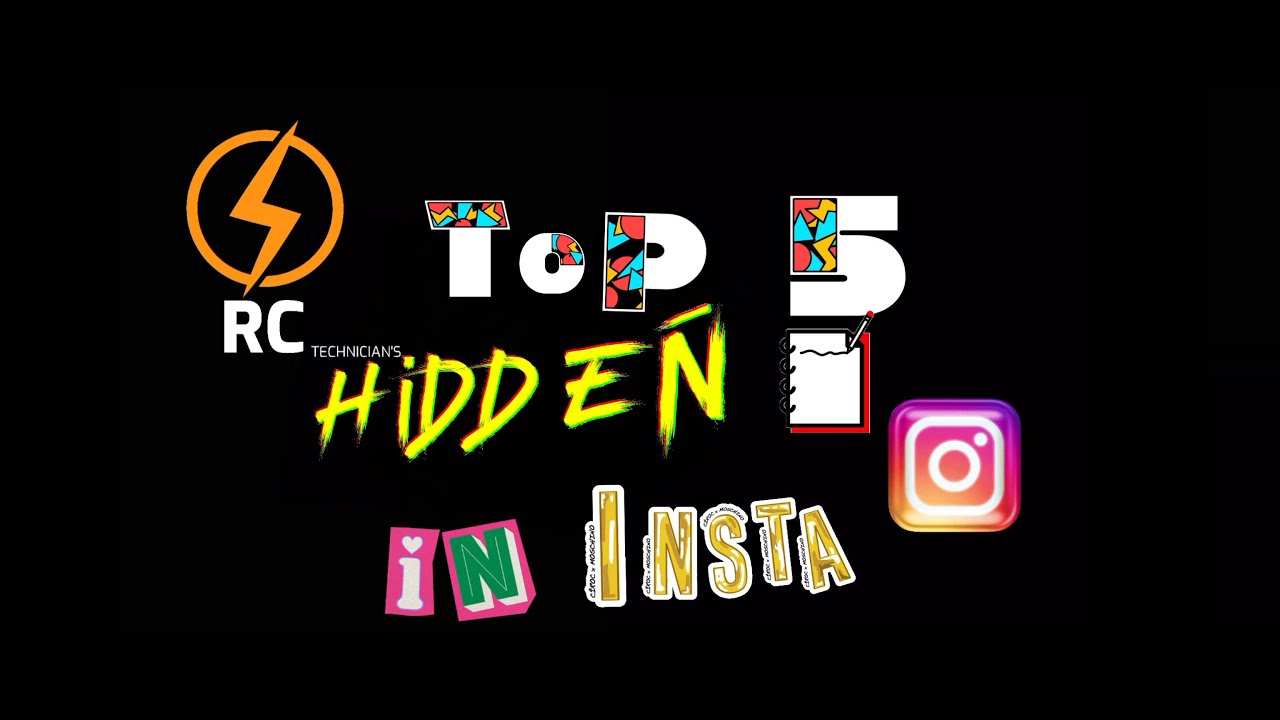 TOP 5 hidden fonts in instagram