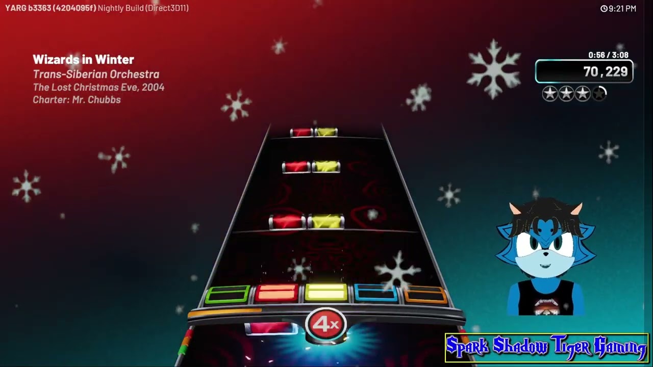 Sparky’s First 2026 Performance: Wizards of Winter on Yarg but with new effects