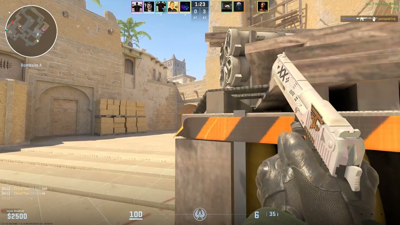 CS2 | Faceit | Mirage - Elo 1235