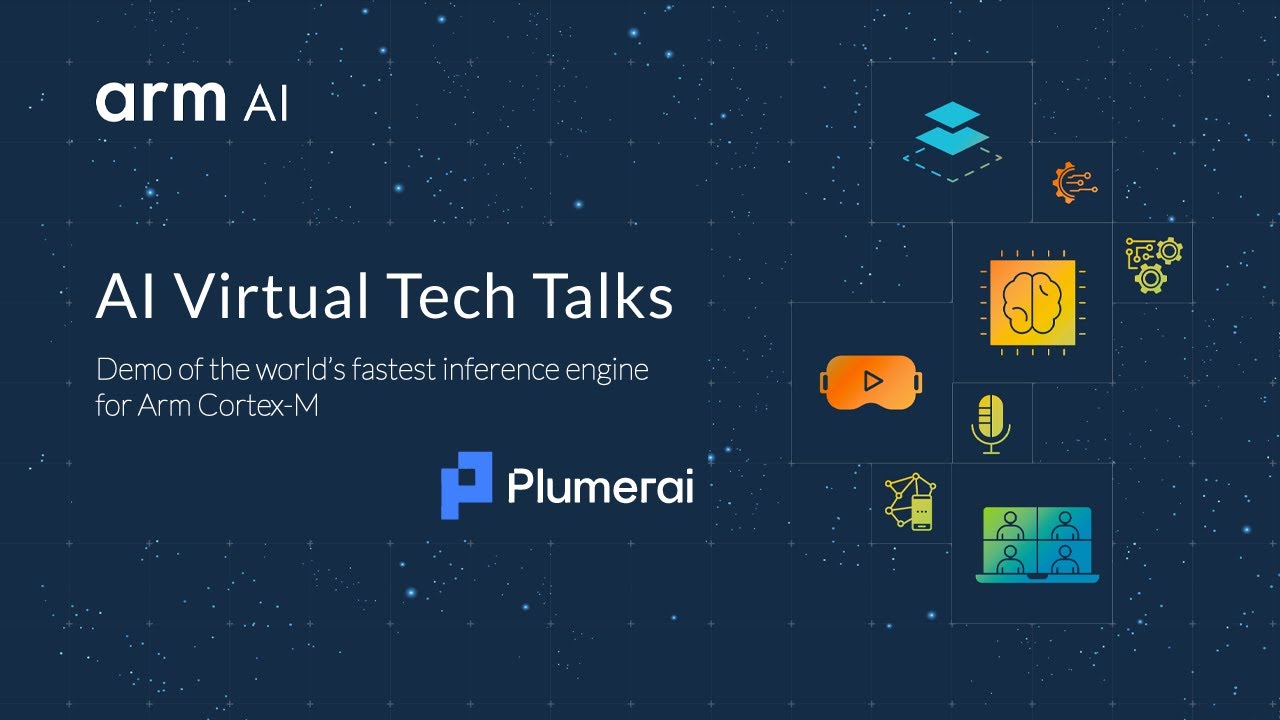 AI Tech Talk from Plumerai: Demo of the world&rsquo;s fastest inference engine for Arm Cortex-M