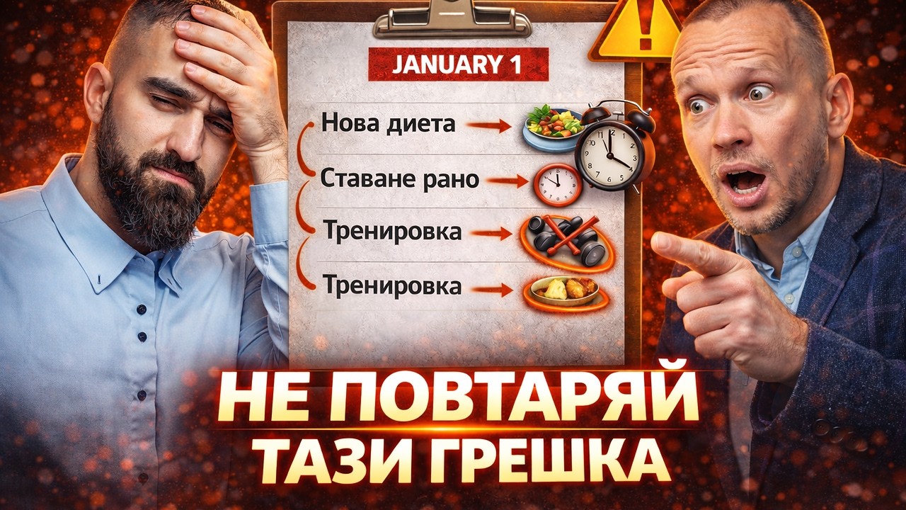 НАЙ-ГОЛЯМАТА ГРЕШКА, КОЯТО ХОРАТА ПРАВЯТ ВЪВ ФИТНЕСА ПРЕЗ ЯНУАРИ
