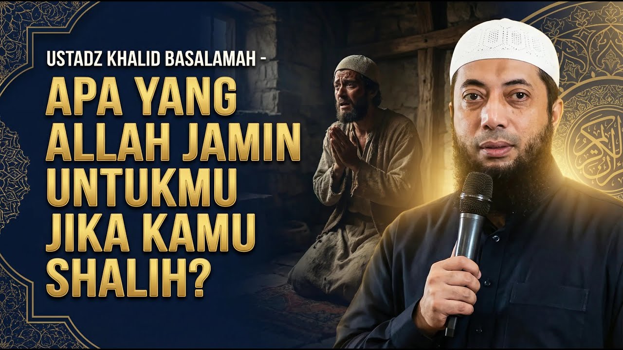Ingin Dicintai Allah? Simak Janji-Janji Indah Untukmu Wahai Orang Shalih! - Ustadz Khalid Basalamah