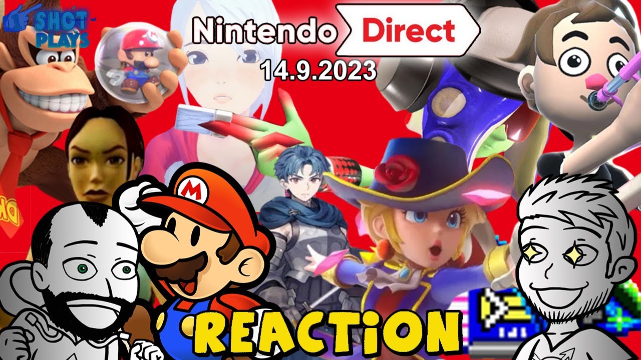1ShotReacts - THEY KEPT THE NOOSE - Nintendo Direct September 2023 Reaction