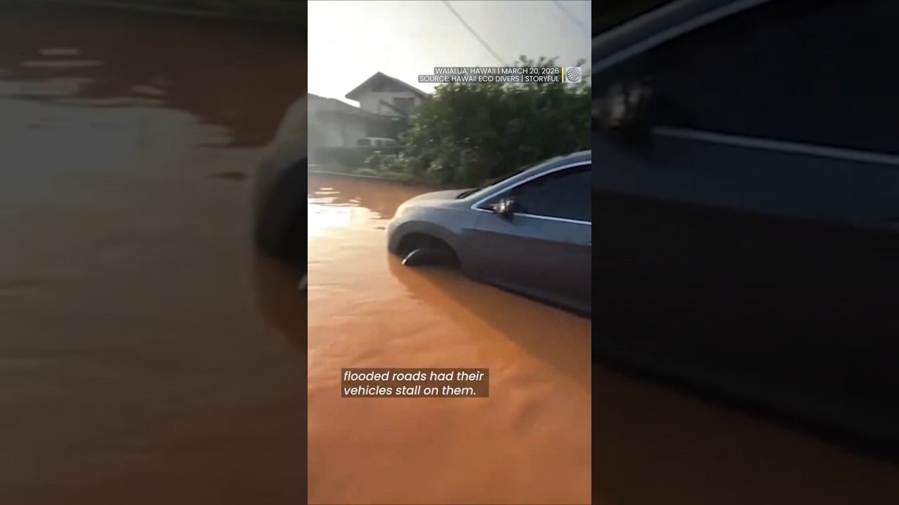 Oahu's worst flooding in decades caused by rare back-to-back storms | #hawaii