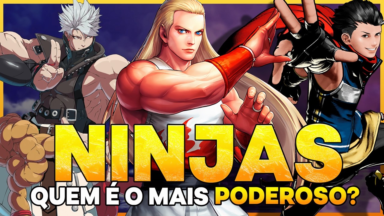 Os Ninjas Mais Poderosos e Perigosos dos Jogos de Luta