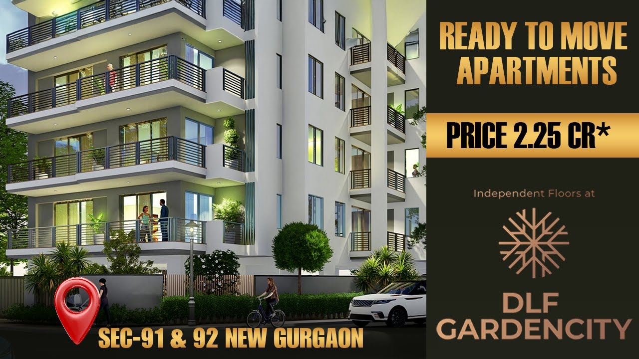 DLF Garden City Floors &ndash; Premium Living in Sector 91 & 92, Gurgaon