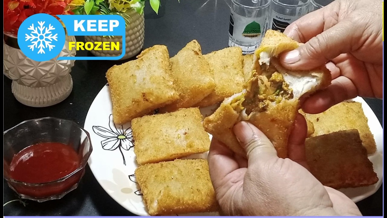 Chicken Cheese parcels | Ramadan Special Recipe | Crispy Chicken Cheese Box | iftar Recipe.