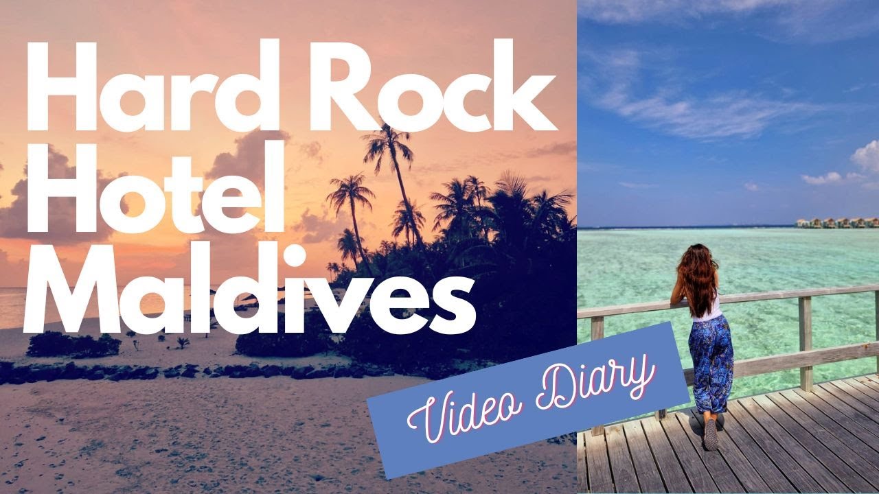 Видеодневник отеля Hard Rock Hotel Maldives, включая обзор номера.