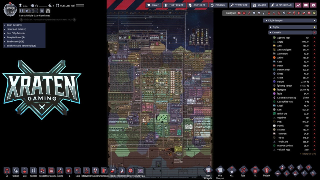 🦖 Oxygen Not Included: Prehistoric Planet Pack 🌋 Dinozorlarla Koloni Macerasına Devam 🚀 Bölüm 180 🎬