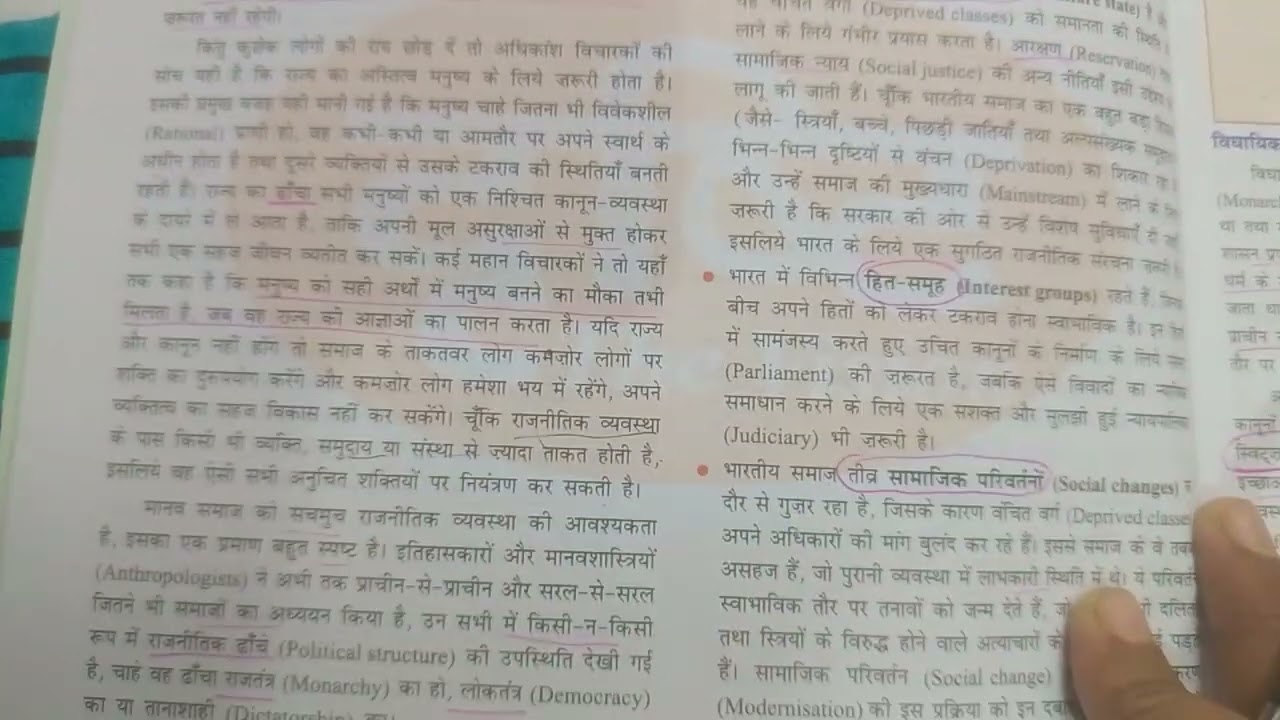 Dristi IAS polity class notesbook chapter 1 part 1