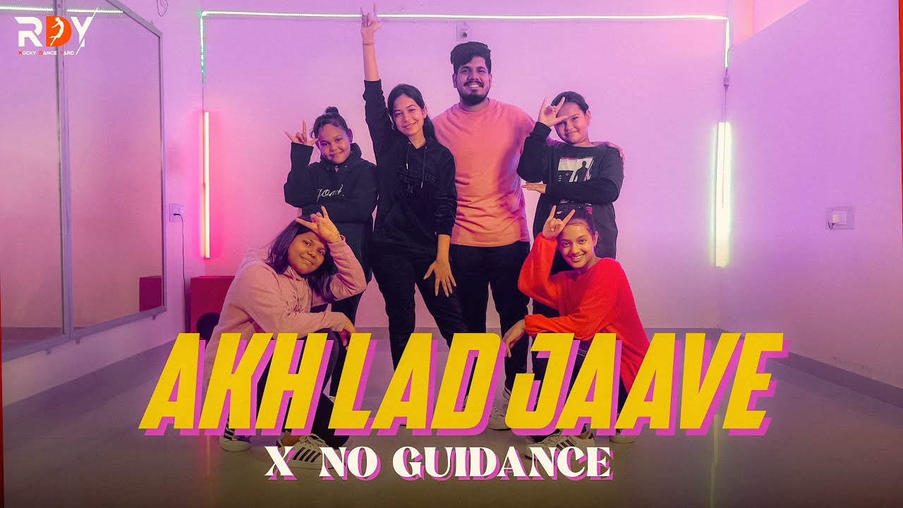 Akh Lad Jaave X No Guidance II Rocky Dance Choreography II RDYard#akhladjaave #noguidance #baadshah