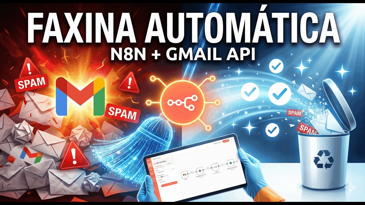 Gmail API + n8n: Tutorial completo para filtrar e deletar e-mails automaticamente