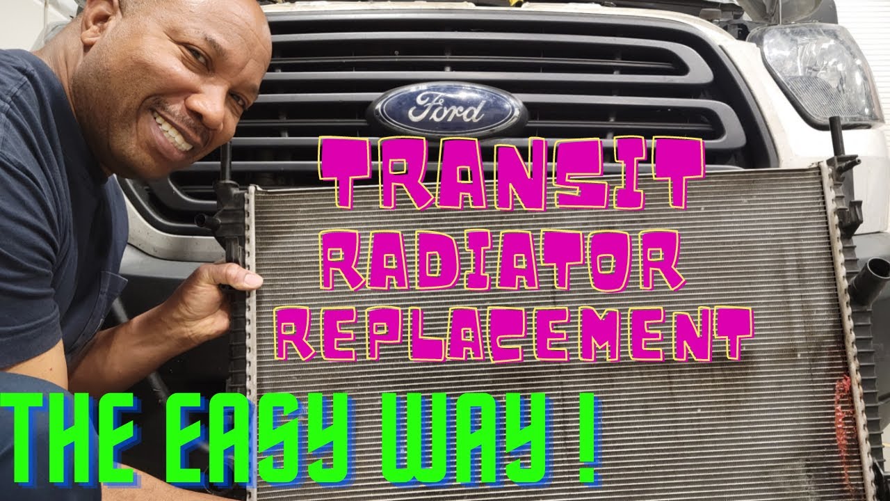 2018 Ford Transit Radiator Replacement/FAST & EASY!