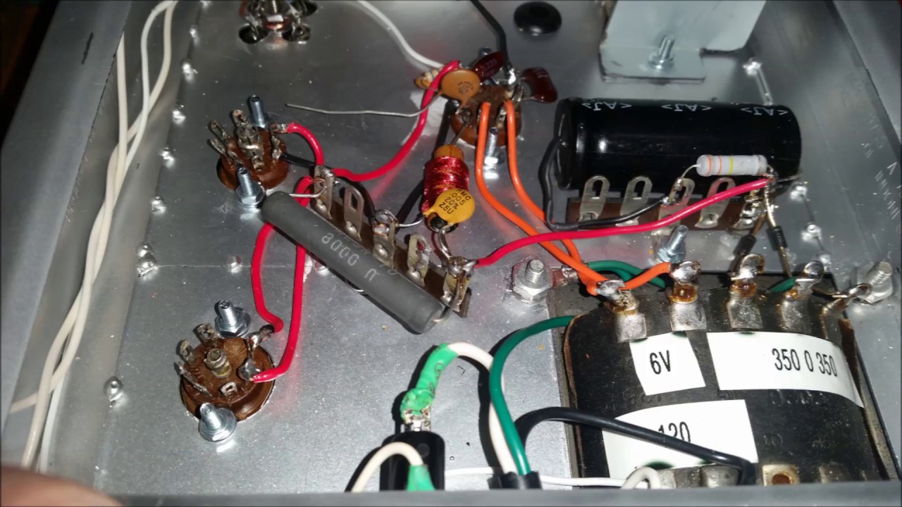 One Tube Transmitter 6CL6, 80/40 meters - By: Doug WE6Z
