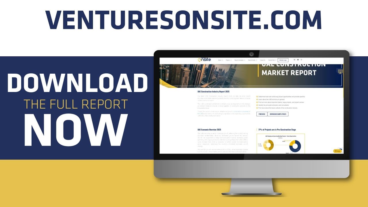 UAE Construction Industry Report 2025  | Key Insights & Opportunities