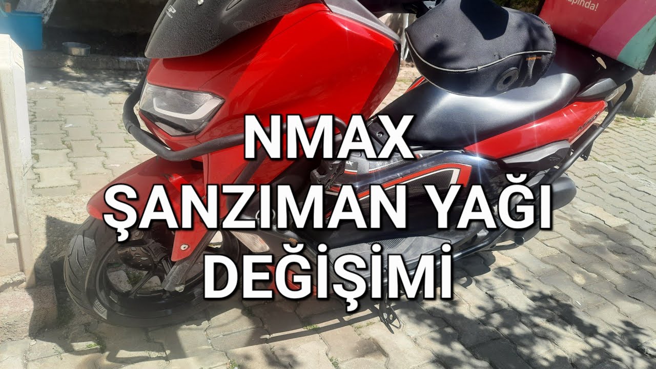 Nmax 155 şanzıman yağı değişimi