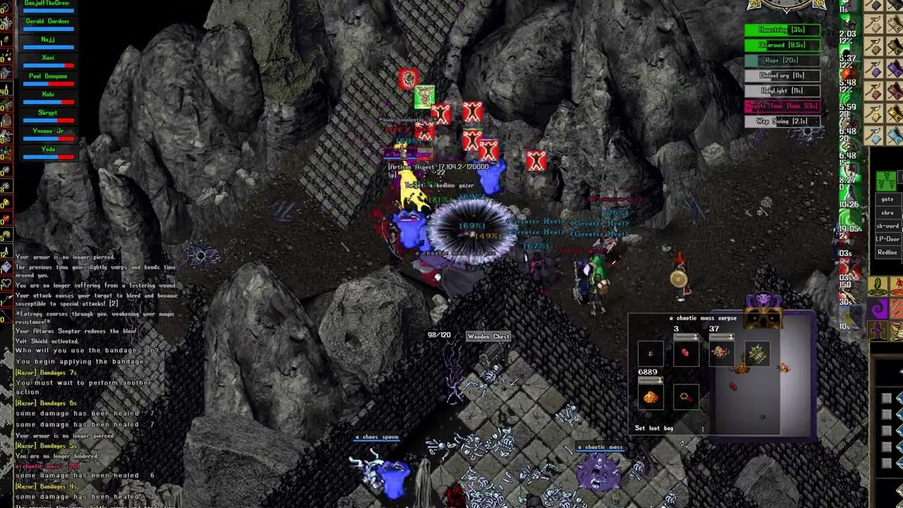 UO Outlands | Time Dungeon Level 6 Gameplay