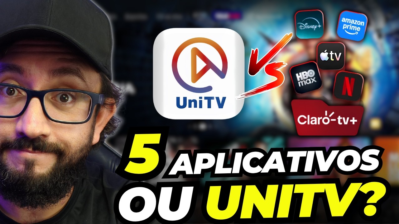 UNITV VS CLARO TV+ (Netflix, Prime, Disney+, HBO, Apple tv+) QUAL COMPENSA MAIS?