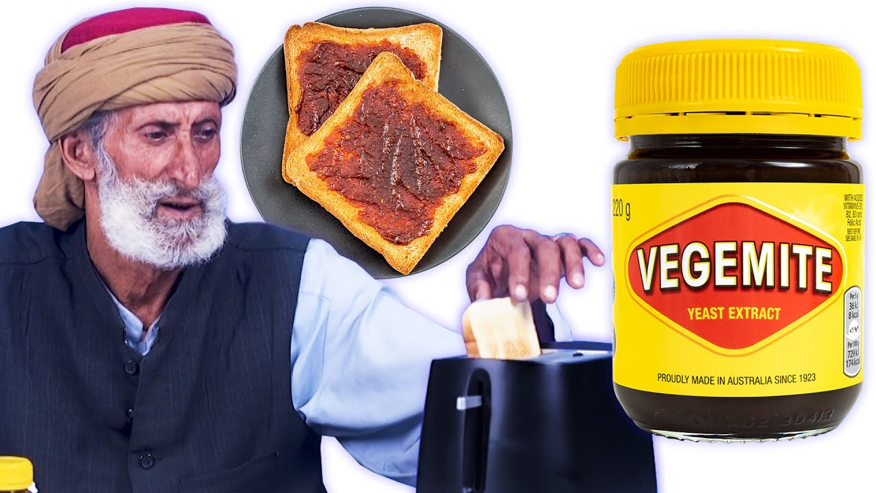 Tribal People Try Vegemite For The First Time