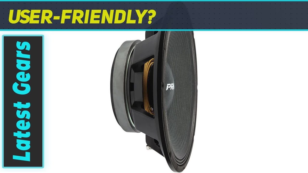 reviewPRV AUDIO 15W1600 15 inch Woofer Pro Audio Speaker: Unleashing Powerful Sound