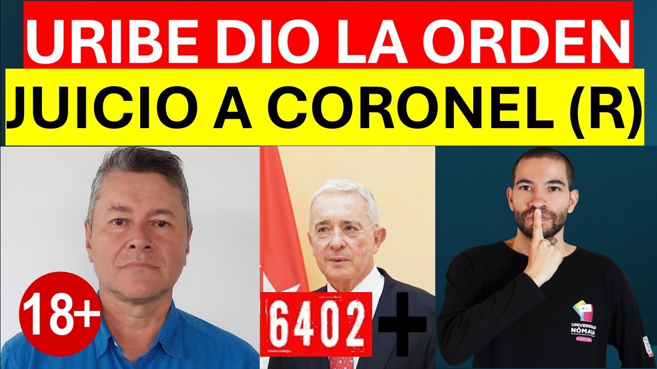 CORONEL (R) GUZMÁN COMPROMETE A ÁLVARO URIBE VÉLEZ CON CRÍMENES EN ANTIOQUIA: PROSELITISMO EN CÚCUTA