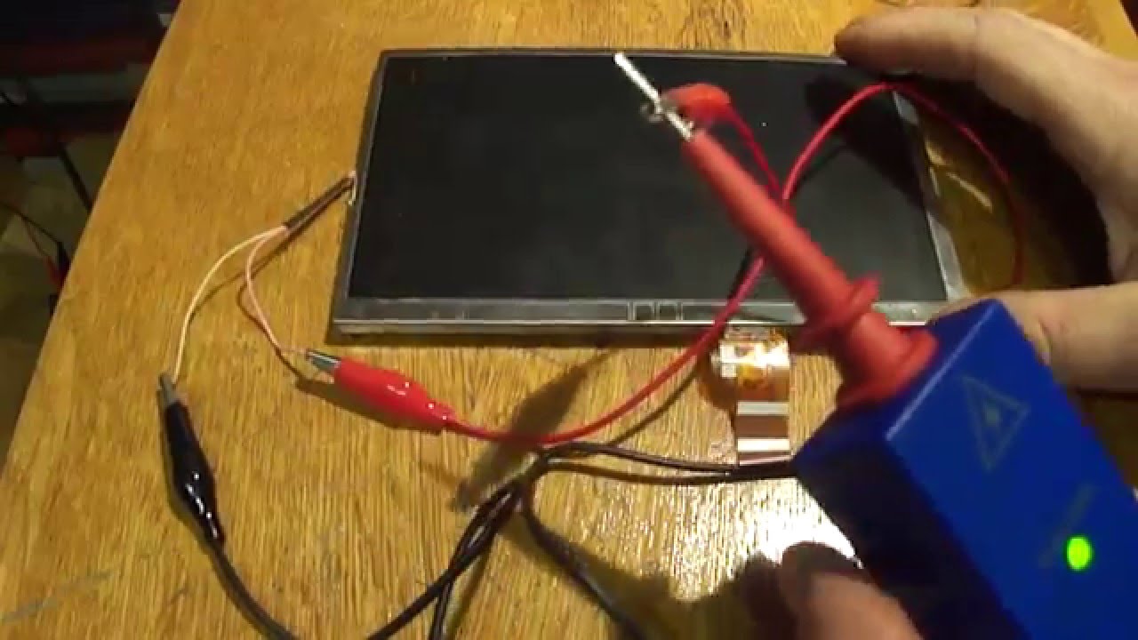 # 38 - Sonde de test r&eacute;tro &eacute;clairage LCD