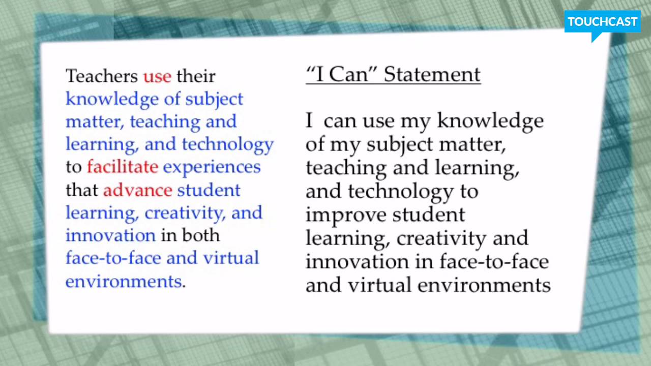 Deconstructing Standards ISTE-T