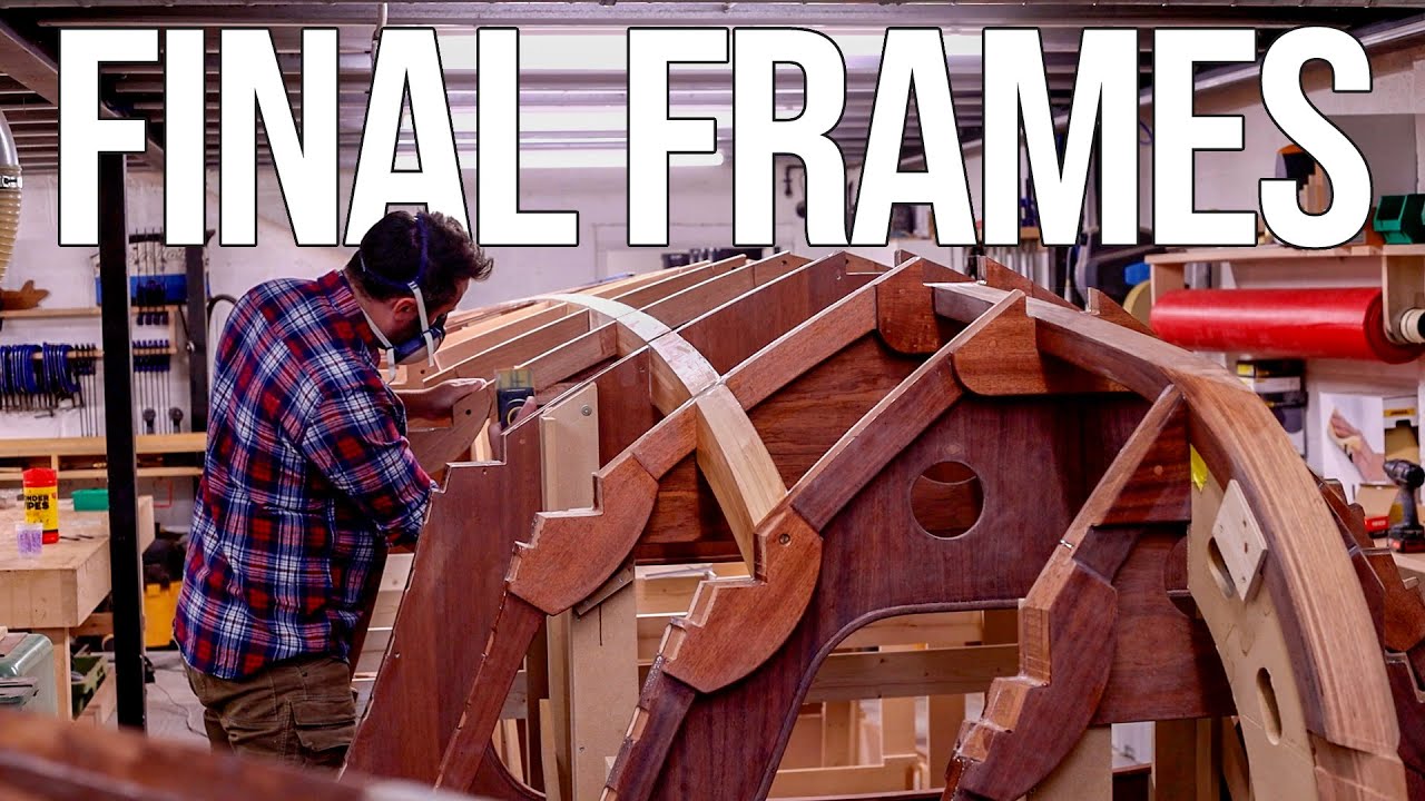 Installing The Final Boat Frames and Starting The Long Parts | Building Temptress Ep29