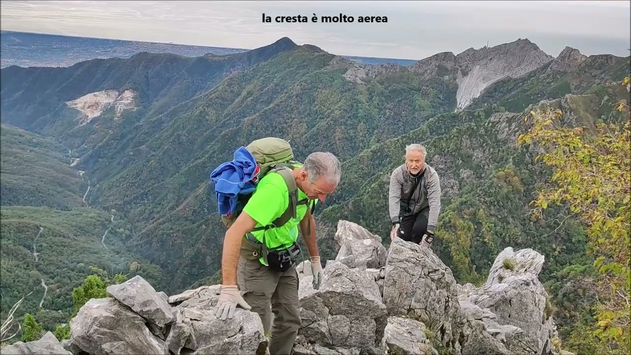 Alpi Apuane: Sent. 32, l'Occhio dell'Altissimo e il 
