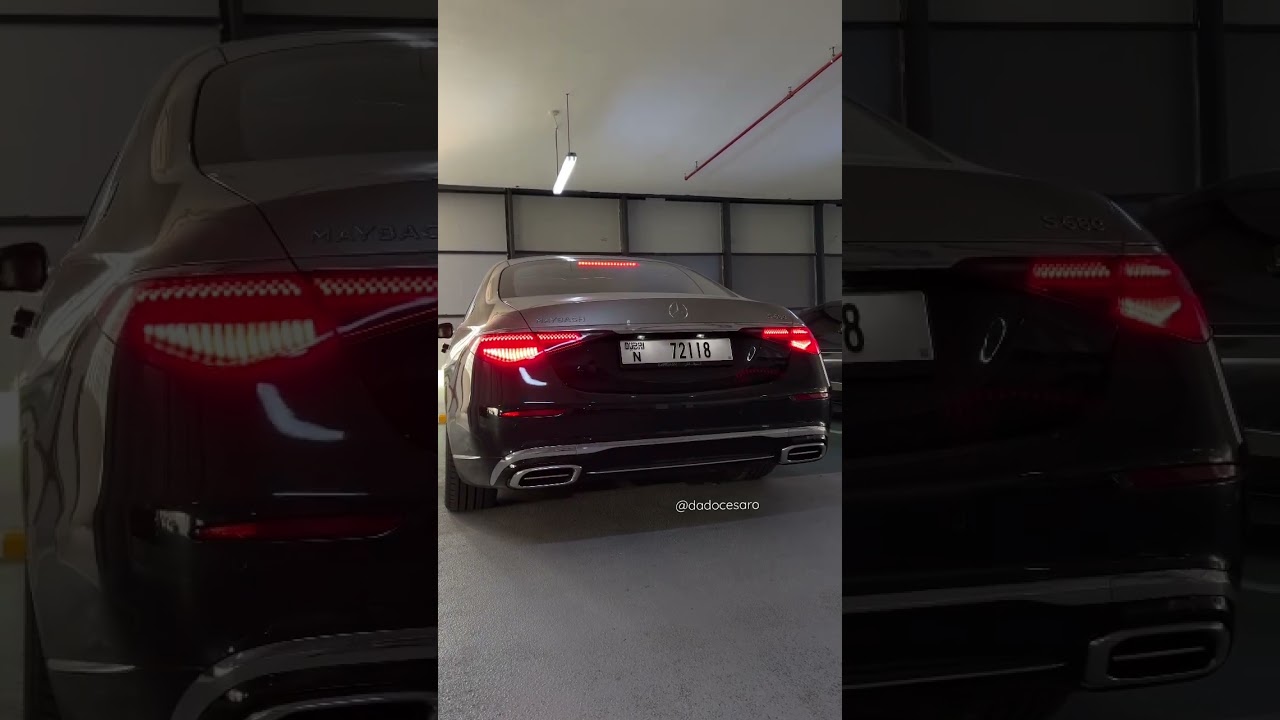 MERCEDES-MAYBACH S680 V12 SOUND! 🥵 #mercedesmaybach #maybach #s680 #dubai #mercedes #v12 #gls600