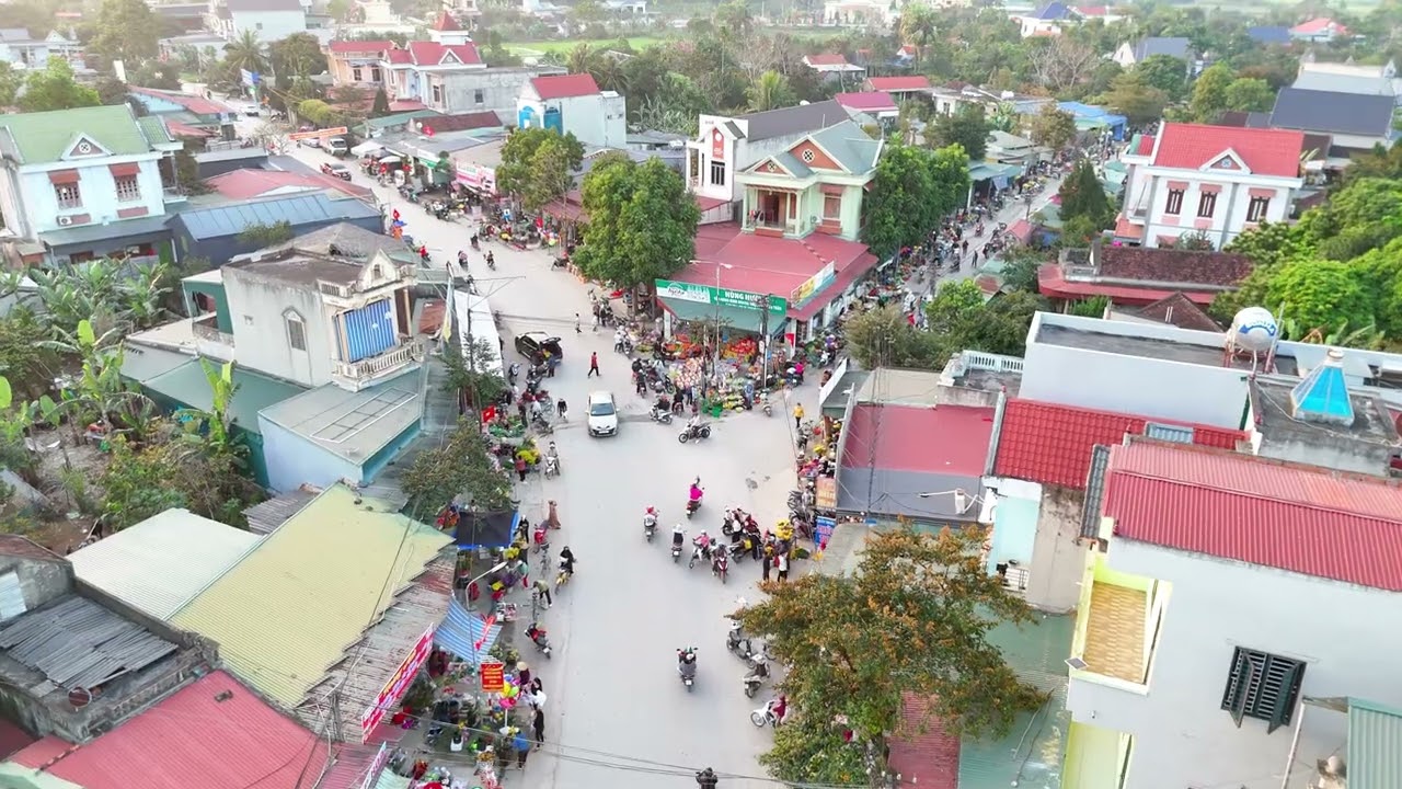 Quê hương Hợp Lý ngày chợ Tết
