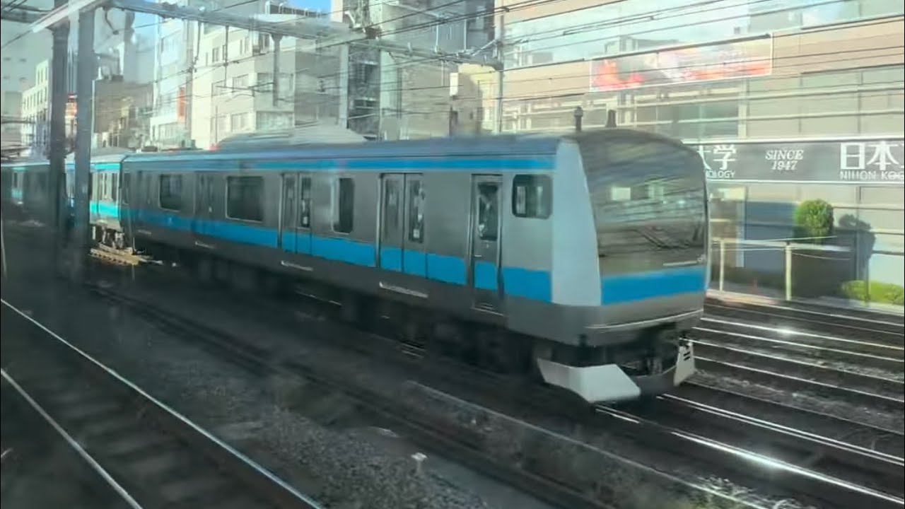 東京23区 マンション平均価格 中古も新築も1億2000万円超 #品川駅 から #川崎駅 までの #東海道線 からの #電車窓
