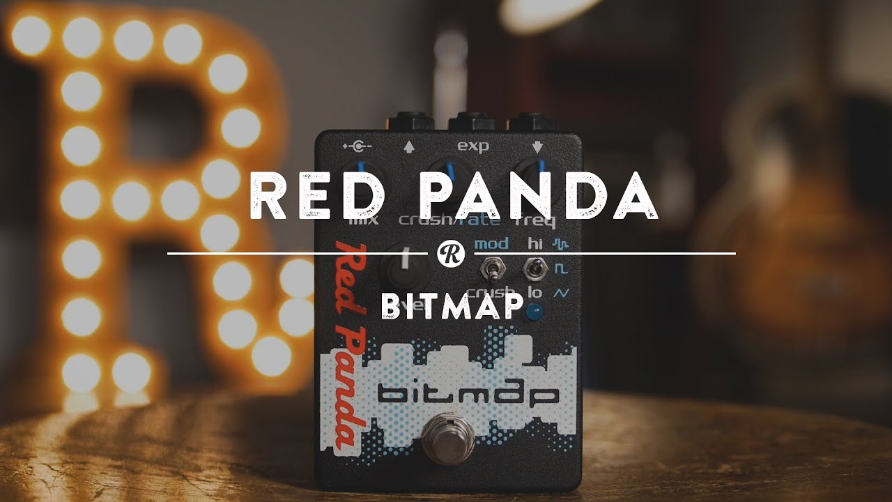 Red Panda Bitmap Pedal | Reverb Demo Video