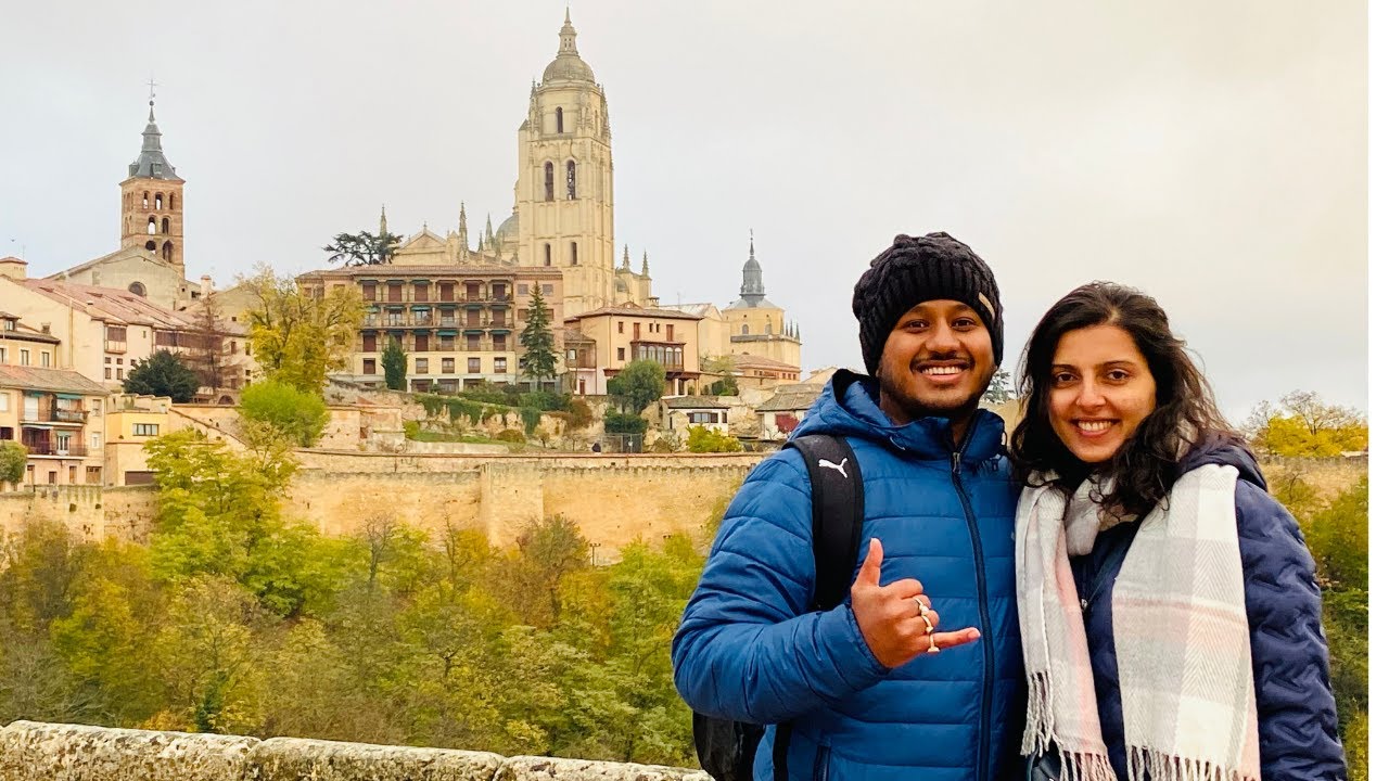 A day trip to Segovia 🇪🇸 on a snowy day | Spain