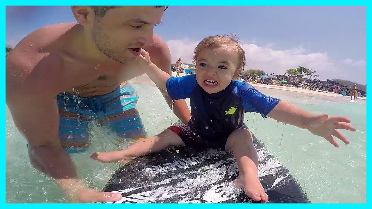 BABY'S TERRIFYING SPRING BREAK IN HAWAII! | Sam & Nia