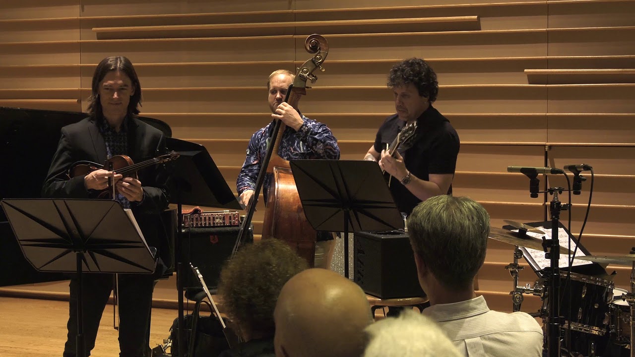 Steve Sandberg Quartet playing 
