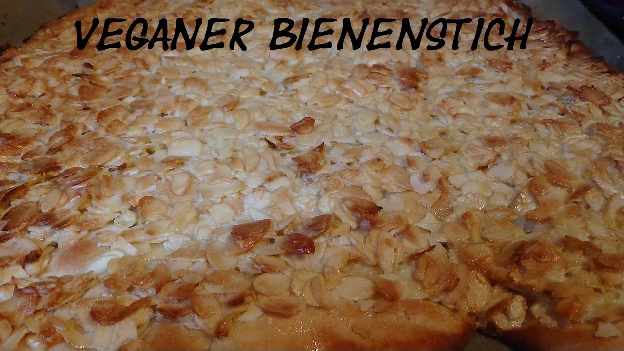Veganer Bienenstich - einfach, lecker, günstig