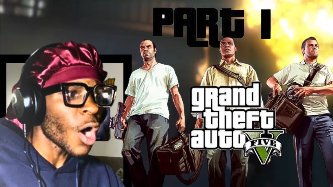 Local Black Man Plays GTA 5 For The First Time