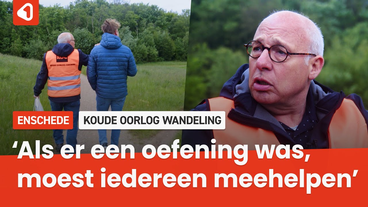 Wandelaars beleven Koude Oorlog tijdens rondleidingen op voormalig Vliegbasis Twenthe