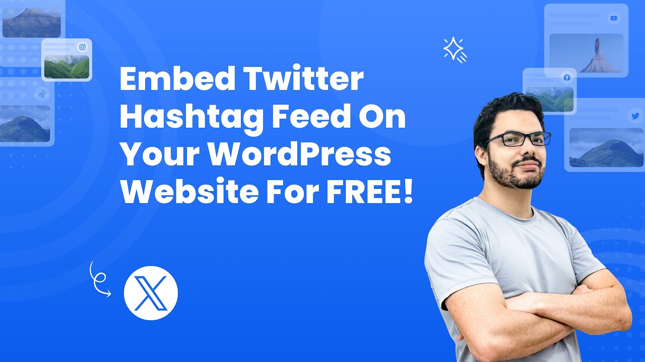 How to embed Twitter Hashtag feed on WordPress? #embed #free #twitter #hashtagfeed