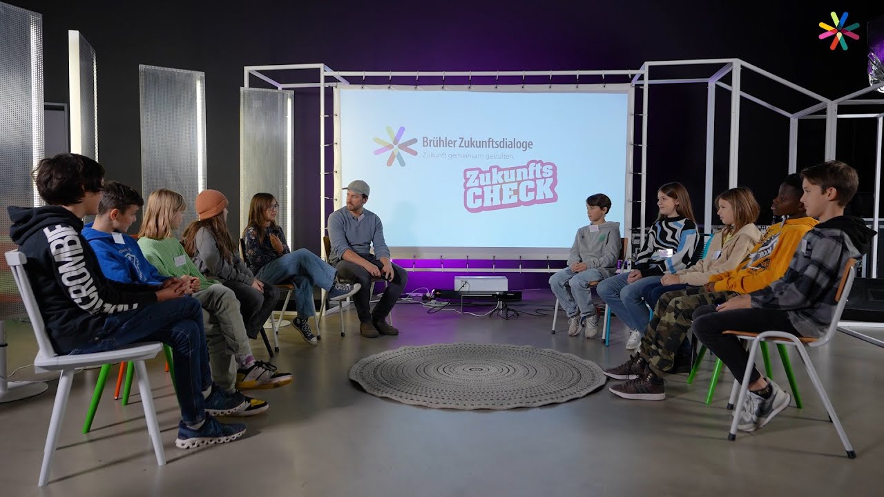 Zukunftscheck: Brühler Kinder im Gespräch mit Thorsten Kleinschmidt | Stadt Brühl