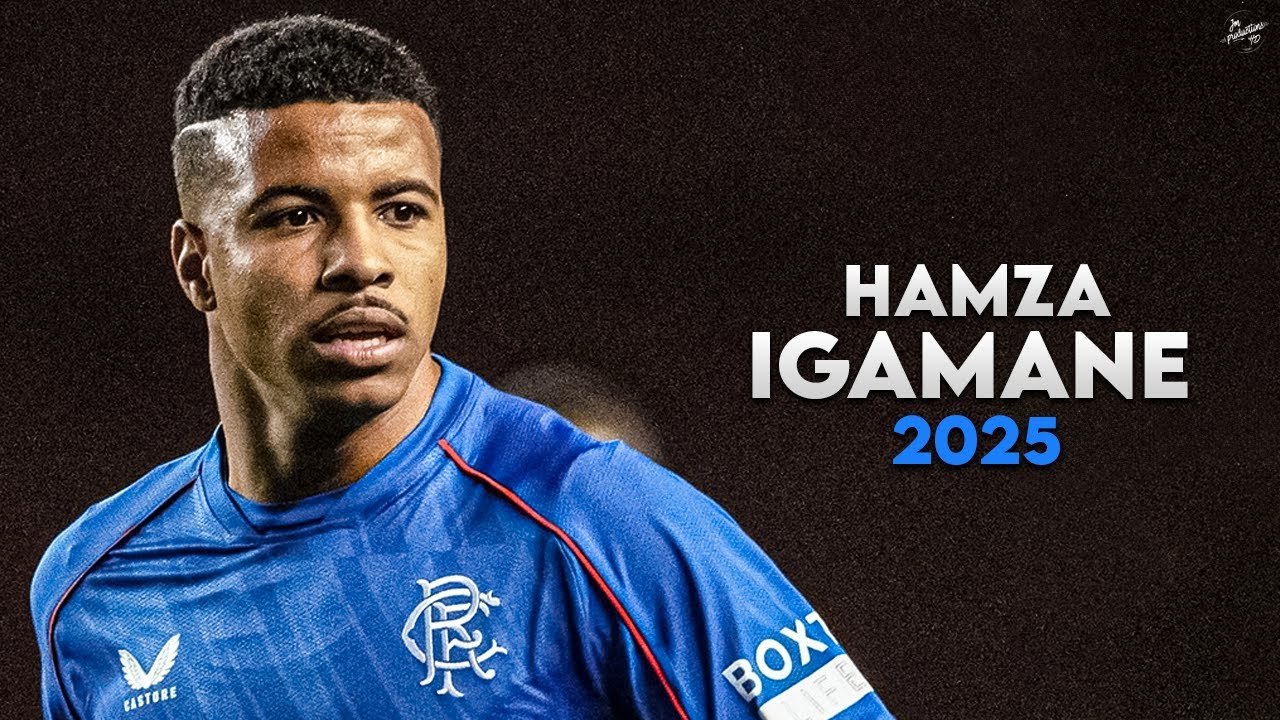Hamza Igamane 2025 - Crazy Skills, Assists & Goals - Rangers | HD