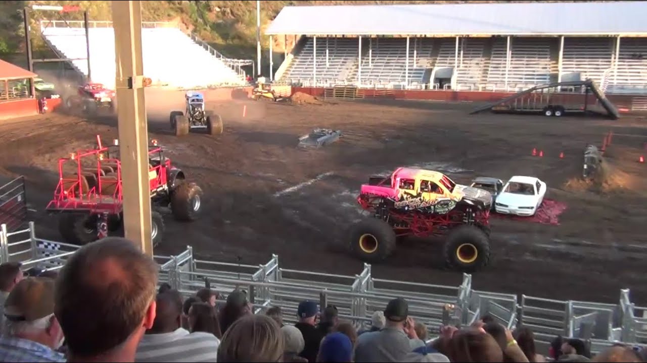 Monster Truck Insanity Tour  storms into Ellensburg 2015