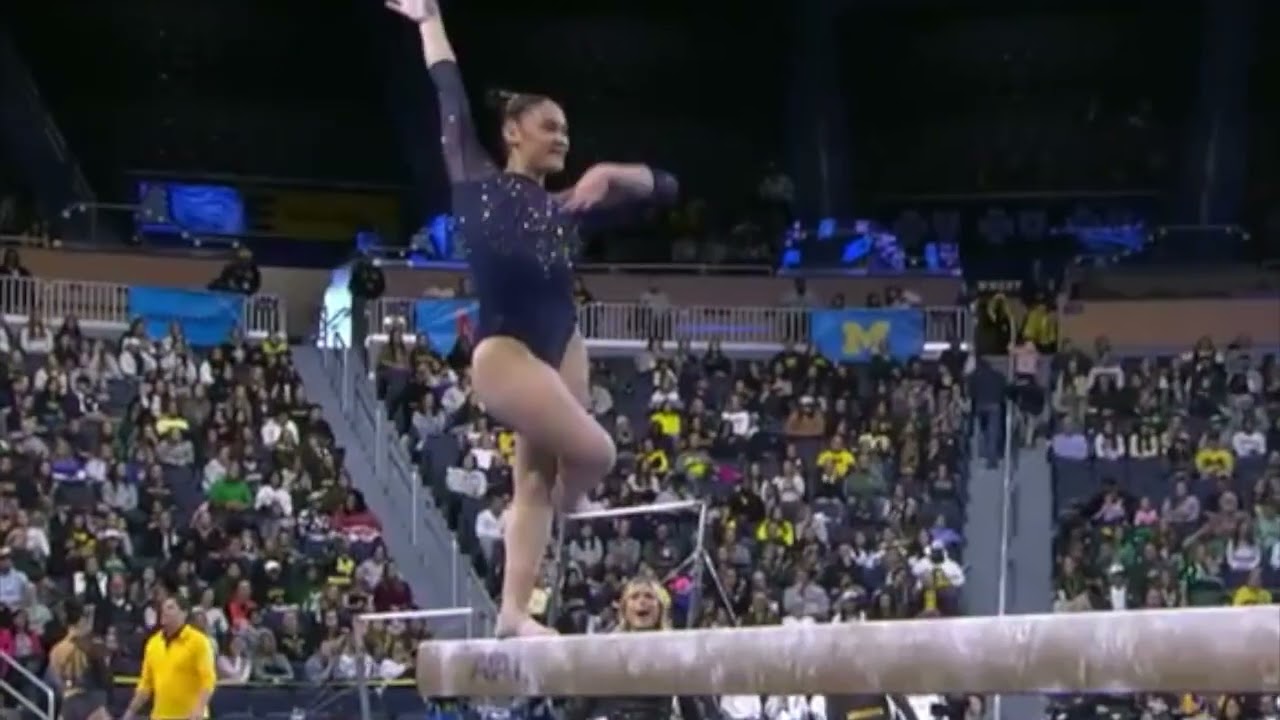Ciena Alipio Perfect 10.0 Beam UCLA @ Big 10 Championships 3-22-25