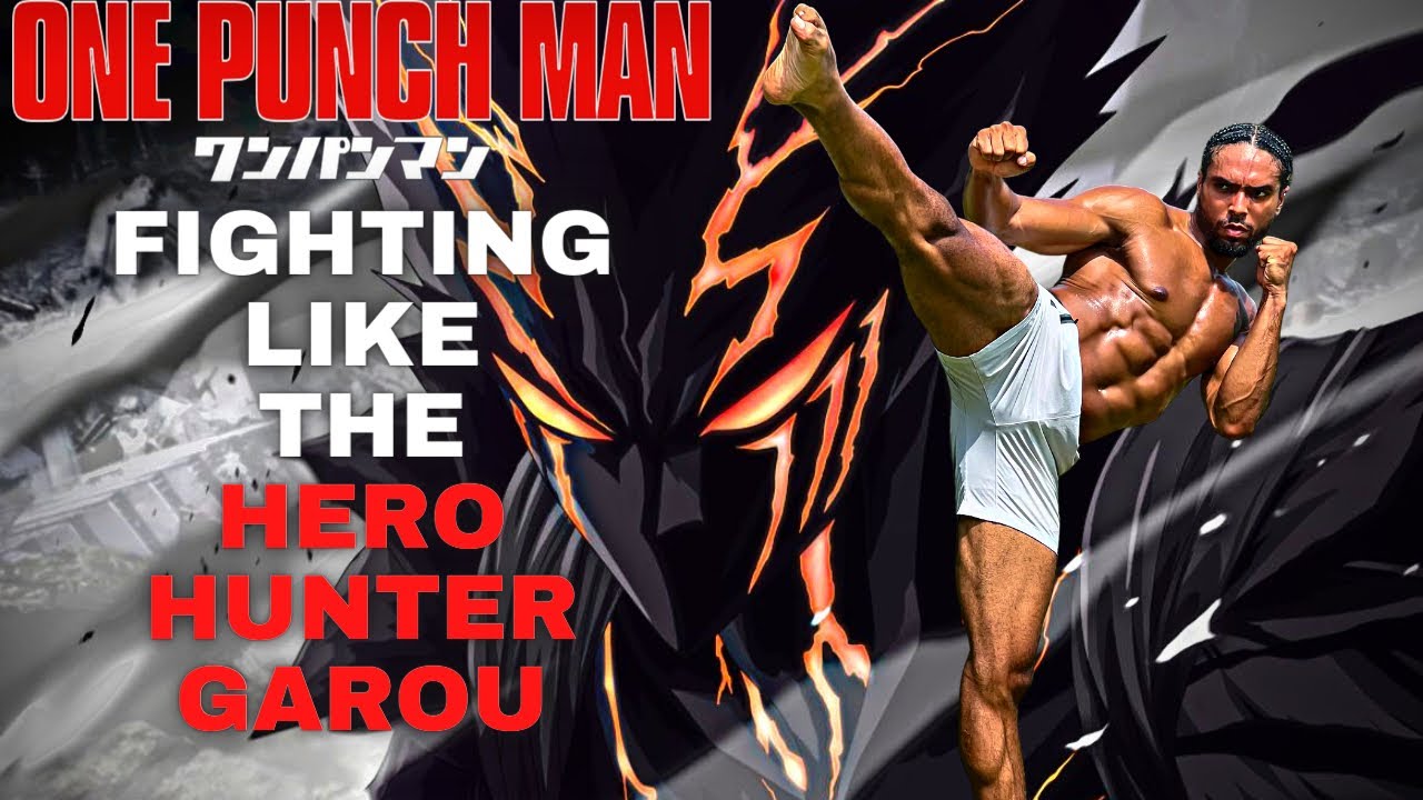 Fighting Like The Hero Hunter Garou | One Punch Man