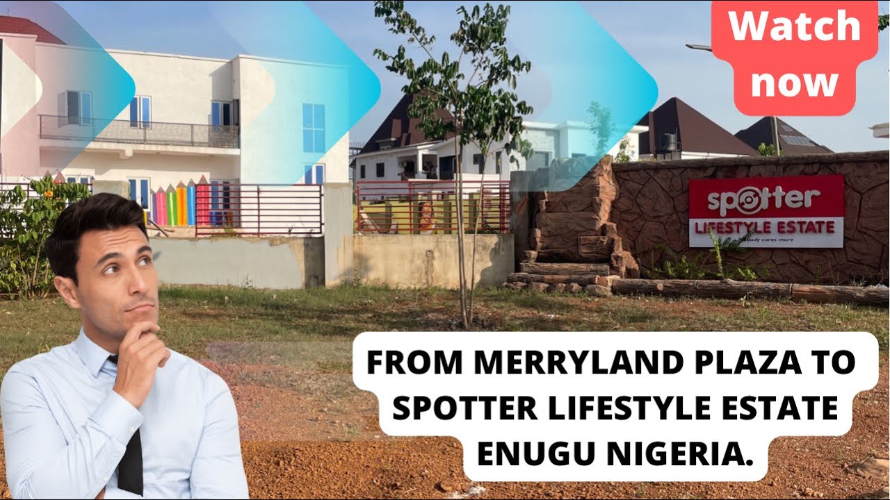 DRIVE THROUGH VIDEO FROM MERRYLAND PLAZA TO SPOTTER LIFESTYLE ESTATE ENUGU| Paul Uwakwe