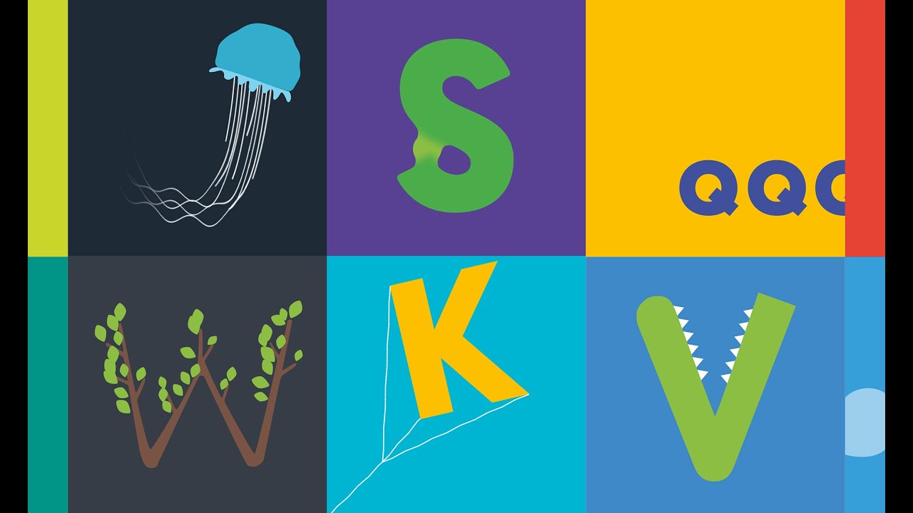 An Animated Alphabet created in After Effects
