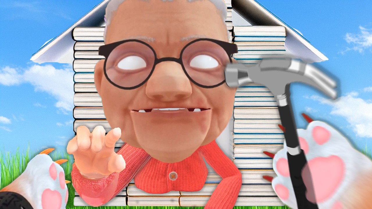 [kot VR] Genialny kot buduje nowy dom dla babci - I Am Cat VR