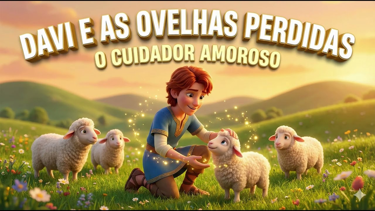 Davi Cuida das Ovelhas Perdidas | Coral do Reino Kids 🐑 Histórias Bíblicas Infantis