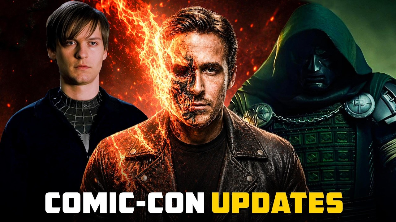 Ryan Gosling Ghost Rider Movie, New Black Panther, New Doomsday Trailer | MCU New Announcements